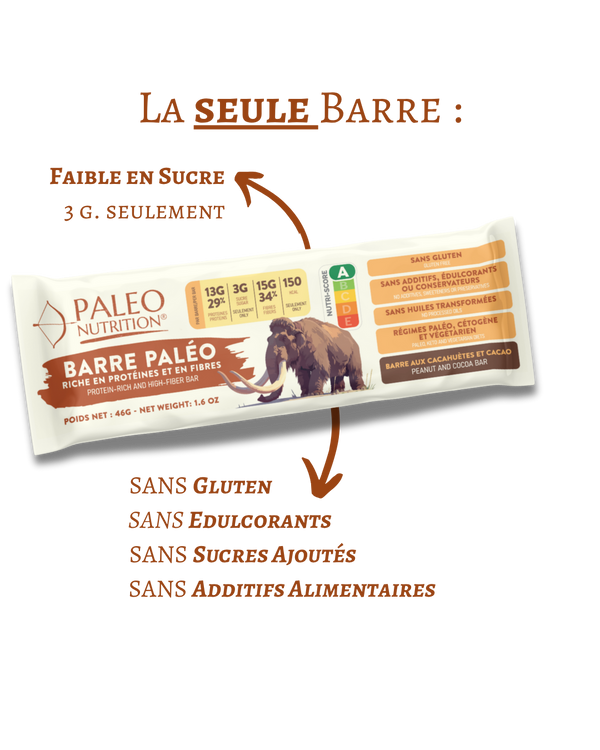 Barre Protéinée PALEO