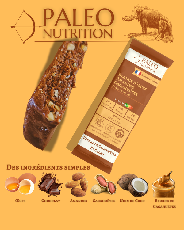 Barres PALEO Nutrition® x12