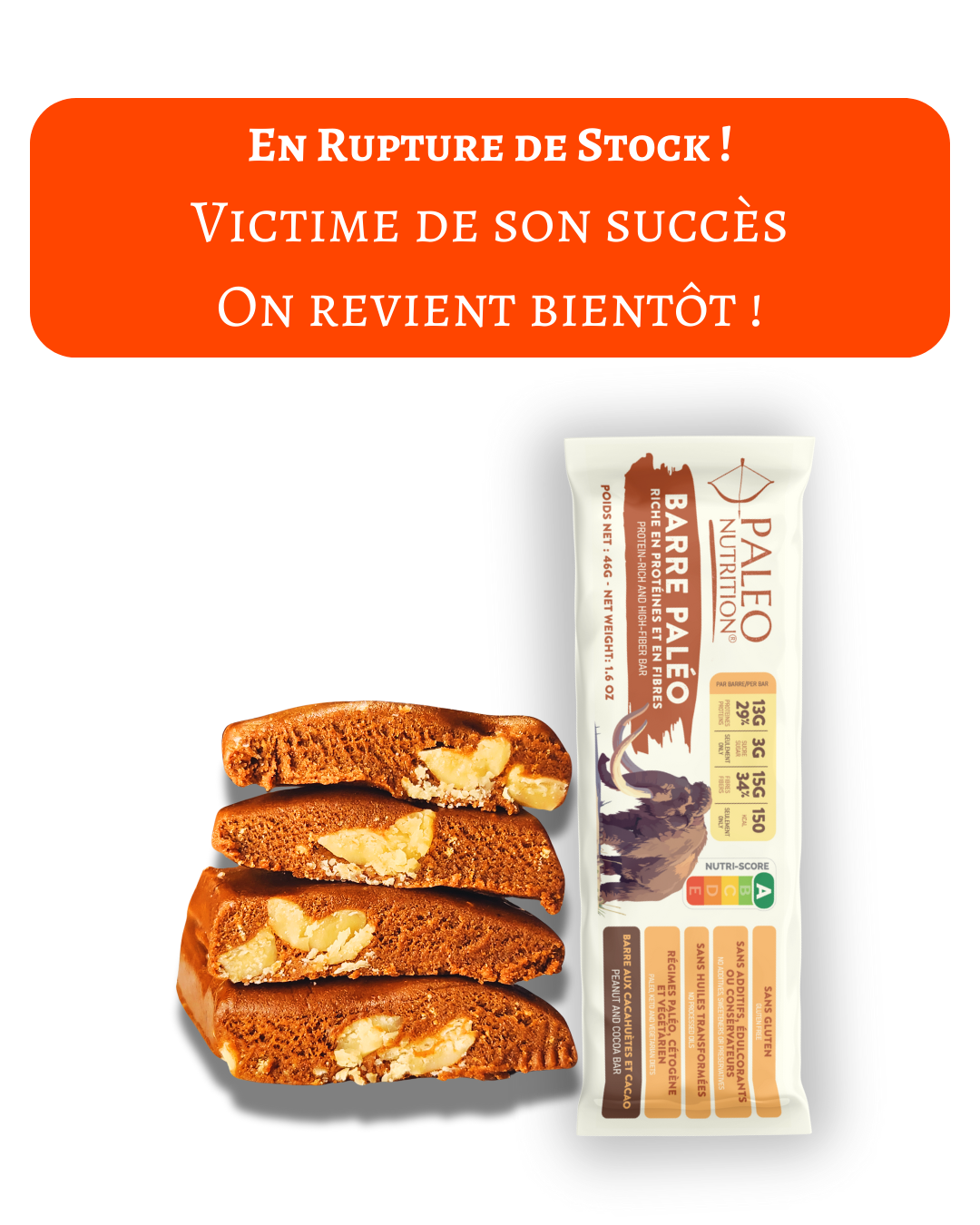 Barre Protéinée PALEO